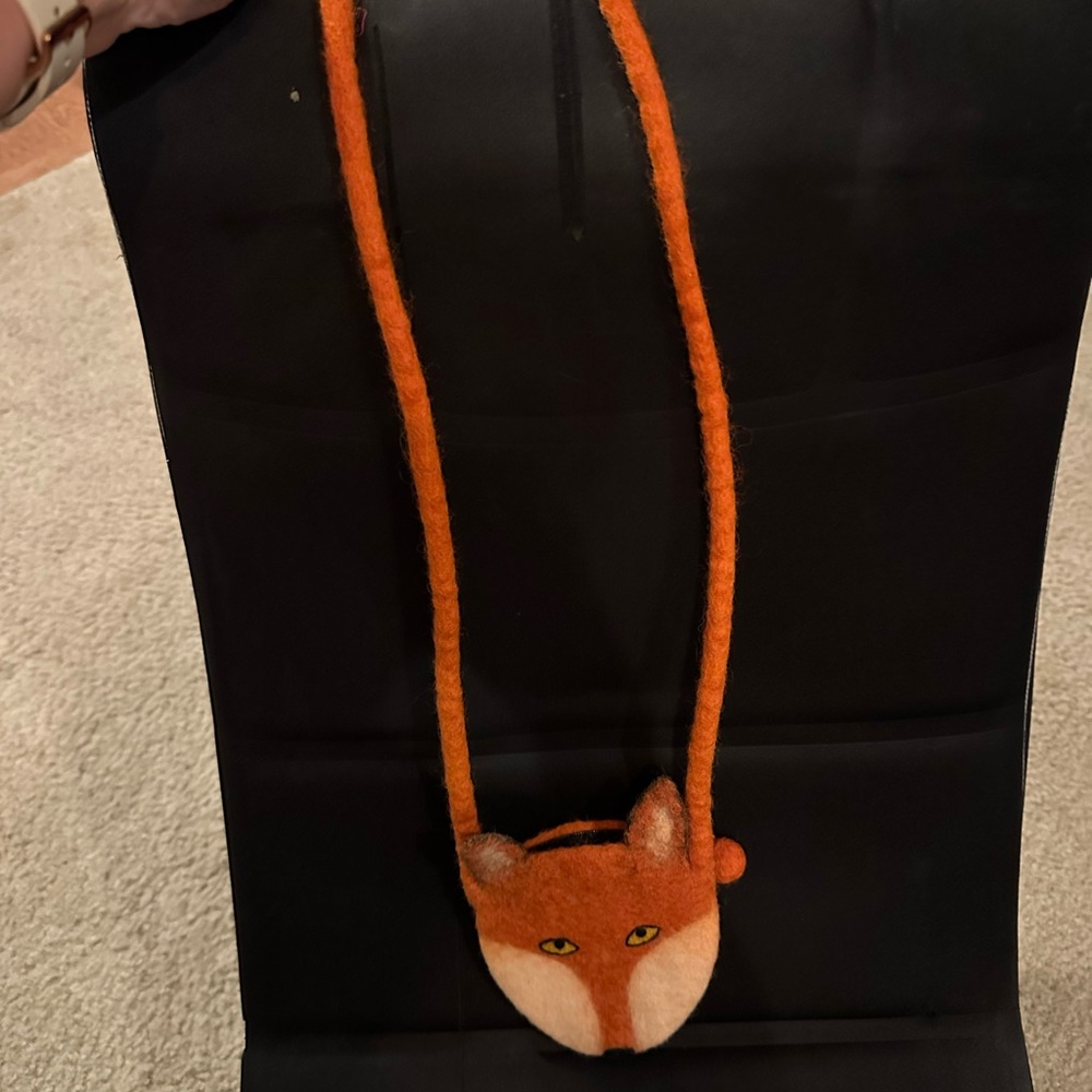 Charming Orange Fox Mini Bag